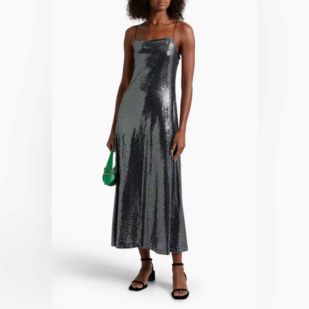 Rosetta Getty sequined dress L NWOT